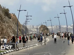 ارتش اسپانیا با هجوم گسترده مهاجران به سبته مقابله کرد؛ کشف جسد ۹ مهاجر